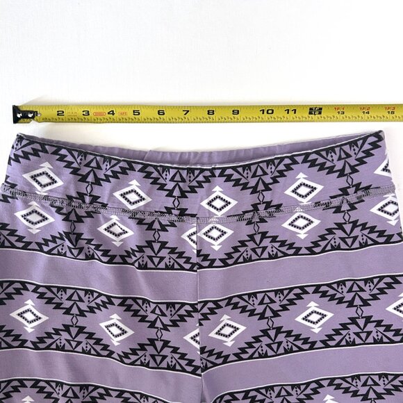 Pendleton Pajama Set Women L/XL Purple Southwestern Aztec Cozy Lounge Sleepwear - Picture 2 of 7